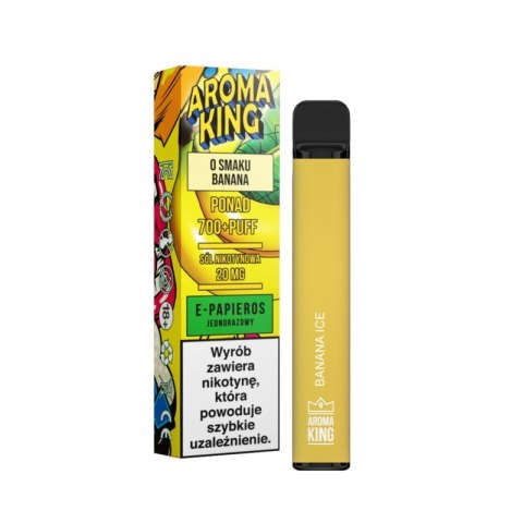 Aroma King Comic 700 - Banan Ice / Banana Ice 20mg Aroma King Comic 700 - Banan Ice / Banana Ice 20mg