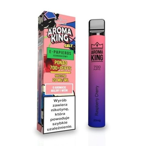 Aroma King Comic 700 - Malina Wiśnia Ice / Raspberry Cherry Ice 20mg Aroma King Comic 700 - Malina Wiśnia Ice / Raspberry Cherry Ice 20mg