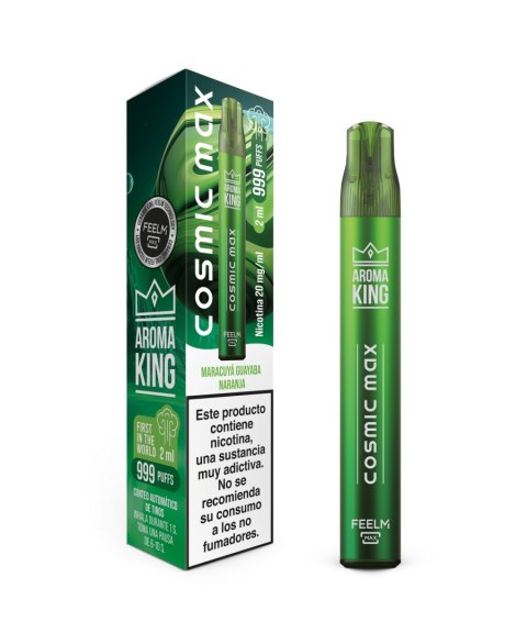 Jednorazowy e-papieros Aroma King Cosmic Max 999+ puffs 20mg - Hawaiian POG Jednorazowy e-papieros Aroma King Cosmic Max 999+ puffs 20mg - Hawaiian POG