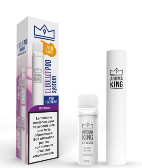 Wielorazówka Aroma King El Bullet + Wkład Mixed Berry Wielorazówka Aroma King El Bullet + Wkład Mixed Berry