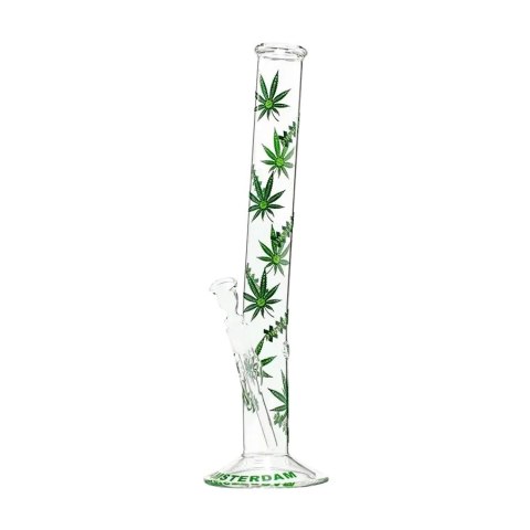 Bongo Szklane Amsterdam Green Leaf 45 cm Bongo Szklane Amsterdam Green Leaf 45 cm
