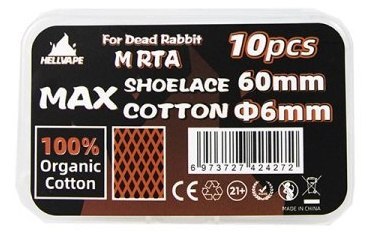 Bawełna Hellvape - Cotton Laces For Dead Rabbit M RTA (10 szt.) Bawełna Hellvape - Cotton Laces For Dead Rabbit M RTA (10 szt.)