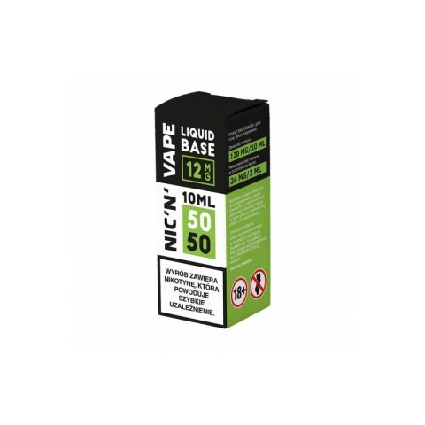 Baza Shot Nic'n'Vape - 50/50 12MG 10ML Baza Shot Nic'n'Vape - 50/50 12MG 10ML