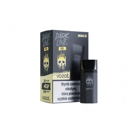 Wkład do e-papierosa Dark Line Kit - Banana Ice 20mg Wkład do e-papierosa Dark Line Kit - Banana Ice 20mg
