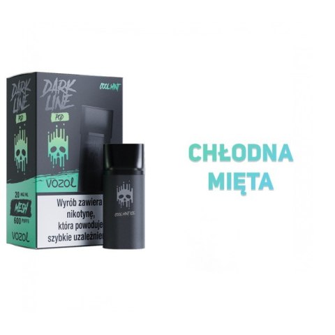 Wkład do e-papierosa Dark Line KIT - Cool Mint Ice 20mg Wkład do e-papierosa Dark Line KIT - Cool Mint Ice 20mg