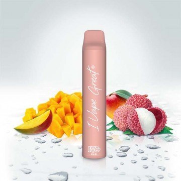 Jednorazowy e-papieros IVG Bar Plus - Mango Lychee 20mg Jednorazowy e-papieros IVG Bar Plus - Mango Lychee 20mg