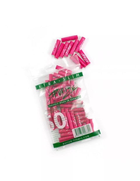 Filtry Purize XTRA Slim - różowe z węglem aktywnym 50 szt. Filtry Purize XTRA Slim - różowe z węglem aktywnym 50 szt.