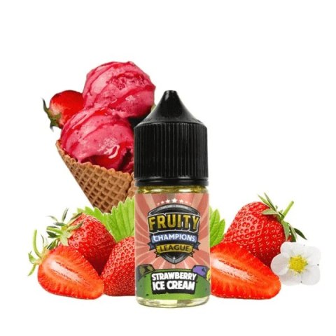 Aromat do Liquidu Fruity Champions League 30ml - Strawberry Ice Cream Aromat do Liquidu Fruity Champions League 30ml - Strawberry Ice Cream