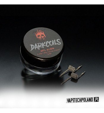 Grzałka DARK COILS - 0,7Ω Alien MTL Grzałka DARK COILS - 0,7Ω Alien MTL