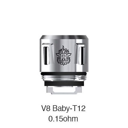 Grzałka SMOK - V8 Baby T12 0,15 Ohm Grzałka SMOK - V8 Baby T12 0,15 Ohm