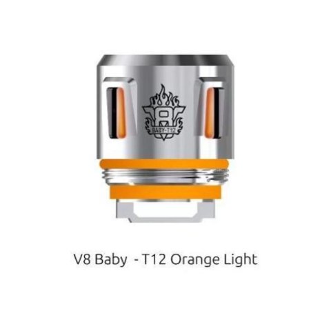 Grzałka SMOK - V8 Baby T12 Light - Orange 0,15 Ohm Grzałka SMOK - V8 Baby T12 Light - Orange 0,15 Ohm