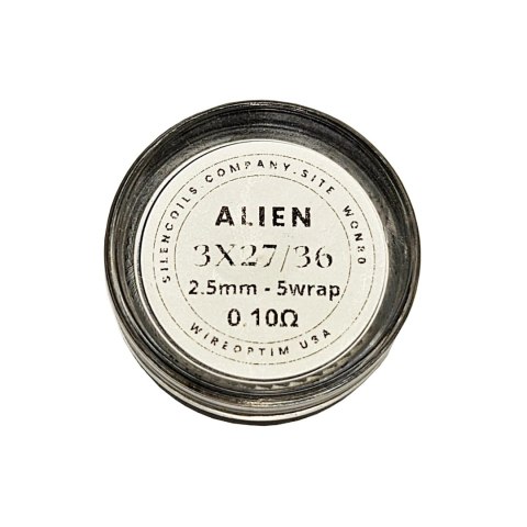 Grzałka SilenCoils - 0,10Ω Alien Grzałka SilenCoils - 0,10Ω Alien