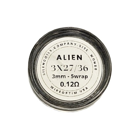 Grzałka SilenCoils - 0,12Ω Alien Grzałka SilenCoils - 0,12Ω Alien