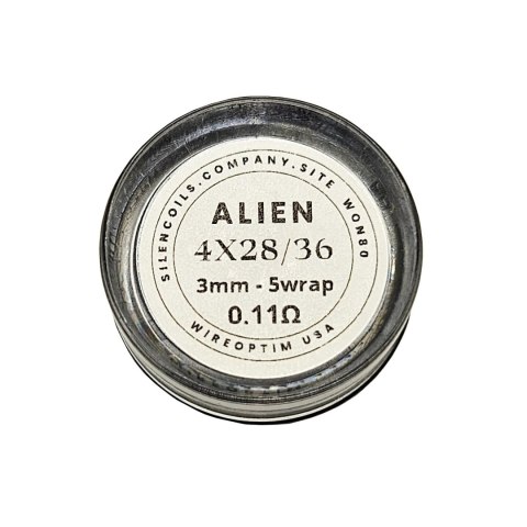 Grzałka SilenCoils - 0,11Ω Alien Grzałka SilenCoils - 0,11Ω Alien