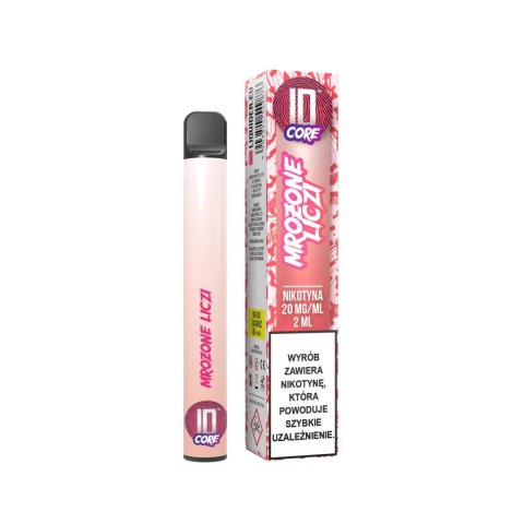 Jednorazowy e-papieros ID CORE 600-800 Puffs 20mg - Mrożone Liczi Jednorazowy e-papieros ID CORE 600-800 Puffs 20mg - Mrożone Liczi