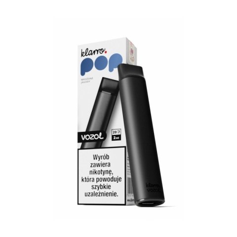 Wielorazówka Klarro POP Kit + Wkład Mrożone Jagody 20mg Wielorazówka Klarro POP Kit + Wkład Mrożone Jagody 20mg