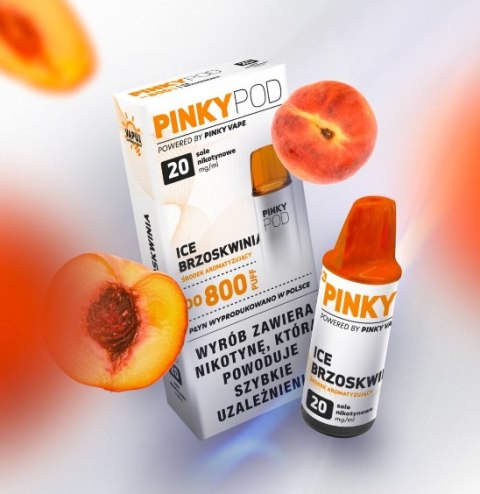 Wkład do e-papierosa Pinky POD - Brzoskwinia Wkład do e-papierosa Pinky POD - Brzoskwinia