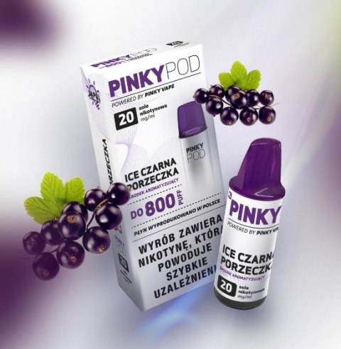 Wkład do e-papierosa Pinky POD - Czarna Porzeczka Wkład do e-papierosa Pinky POD - Czarna Porzeczka