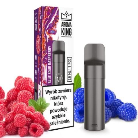 Wkład do e-papierosa Aroma King Pod - Blue Sour Raspberry Wkład do e-papierosa Aroma King Pod - Blue Sour Raspberry