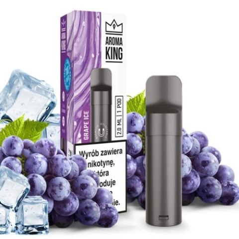 Wkład do e-papierosa Aroma King Pod - Grape Ice Wkład do e-papierosa Aroma King Pod - Grape Ice