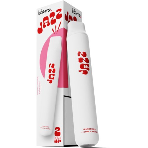 Jednorazowy e-papieros Klarro Jazz 600 puffs 20mg - Truskawka Malina Wiśnia Jednorazowy e-papieros Klarro Jazz 600 puffs 20mg - Truskawka Malina Wiśnia