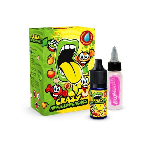 Aromat do liquidu Big Mouth 10ml - Crazy Apples & Peaches Aromat do liquidu Big Mouth 10ml - Crazy Apples & Peaches