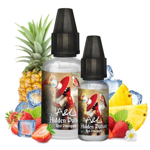 Aromat do liquidu A&L 30ml - RED PINEAPPLE Hidden Potion Aromat do liquidu A&L 30ml - RED PINEAPPLE Hidden Potion