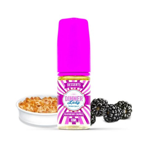 Aromat do liquidu Dinner Lady 30ml - Blackberry Crumble Aromat do liquidu Dinner Lady 30ml - Blackberry Crumble