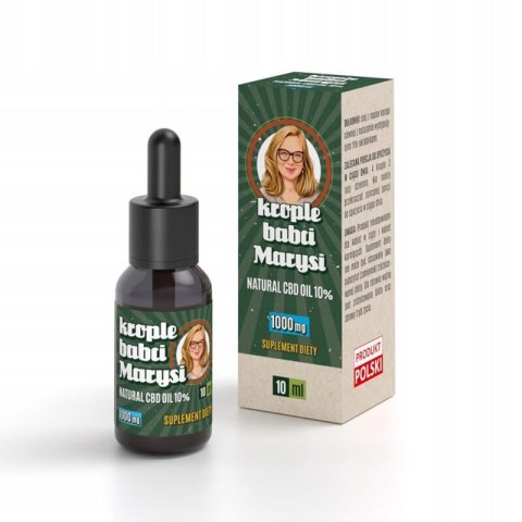 Krople Babci Marysi Oil CBD 10% Krople Babci Marysi Oil CBD 10%