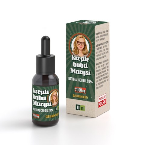 Krople Babci Marysi Oil CBD 20% Krople Babci Marysi Oil CBD 20%