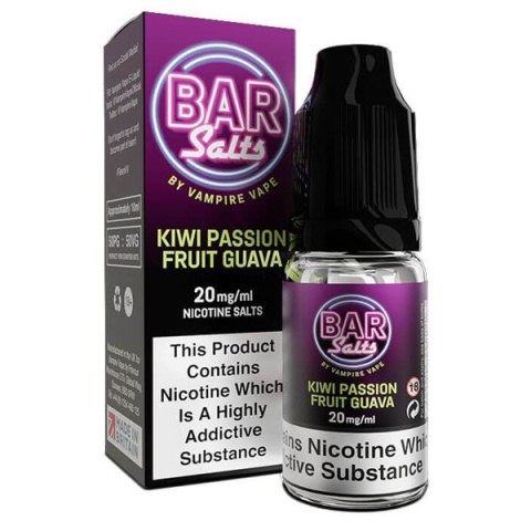 Liquid Bar Salt 20mg - Kiwi Passionfruit Guava Liquid Bar Salt 20mg - Kiwi Passionfruit Guava