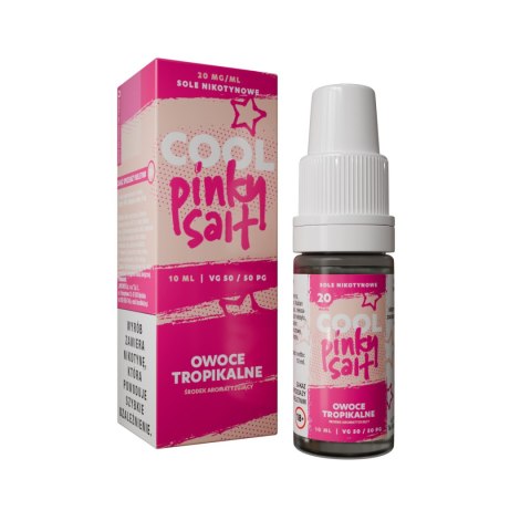 Liquid Cool Pinky Salt 20mg - Owoce Tropikalne Liquid Cool Pinky Salt 20mg - Owoce Tropikalne