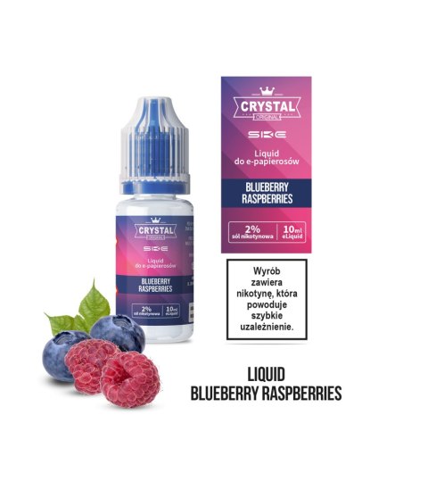 Liquid Crystal Salt 20mg - Blueberry Raspberries Liquid Crystal Salt 20mg - Blueberry Raspberries