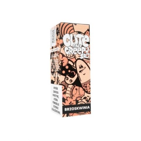 Liquid Cute and Creepy Salt 20mg - Brzoskwinia Liquid Cute and Creepy Salt 20mg - Brzoskwinia