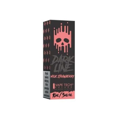 Liquid DARK LINE - Milk Strawberry 3mg Liquid DARK LINE - Milk Strawberry 3mg