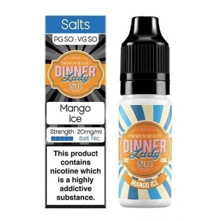 Liquid Dinner Lady Salt 20mg - Mango Ice Liquid Dinner Lady Salt 20mg - Mango Ice