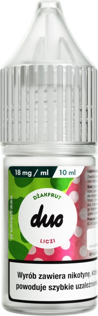 Liquid Duo - Dżakfrut Liczi 18mg Liquid Duo - Dżakfrut Liczi 18mg
