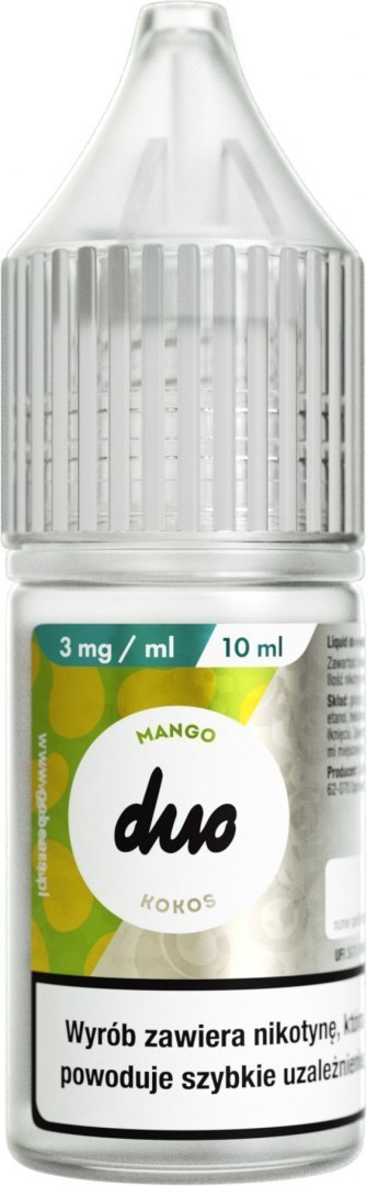 Liquid Duo - Mango Kokos 3mg Liquid Duo - Mango Kokos 3mg