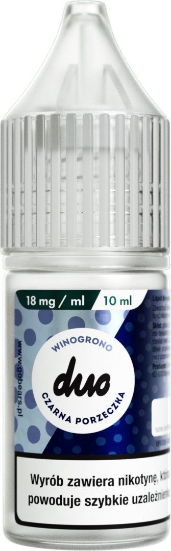 Liquid Duo - Winogrono Czarna Porzeczka 18mg Liquid Duo - Winogrono Czarna Porzeczka 18mg