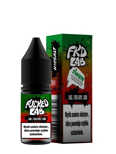 Liquid F*cked Lab Salt 20mg - Strawberry Salt Liquid F*cked Lab Salt 20mg - Strawberry Salt
