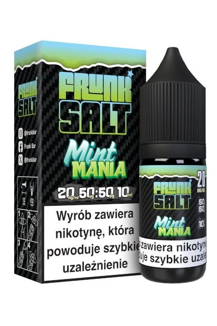 Liquid Frunk Salt 20mg - Mint Mania Liquid Frunk Salt 20mg - Mint Mania
