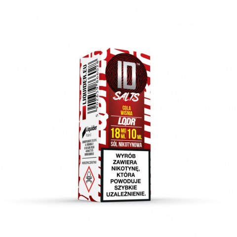 Liquid ID Salt 18mg - Cherry & Cola Liquid ID Salt 18mg - Cherry & Cola