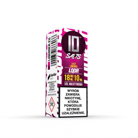 Liquid ID Salt 18mg - Lychee & Lime Liquid ID Salt 18mg - Lychee & Lime