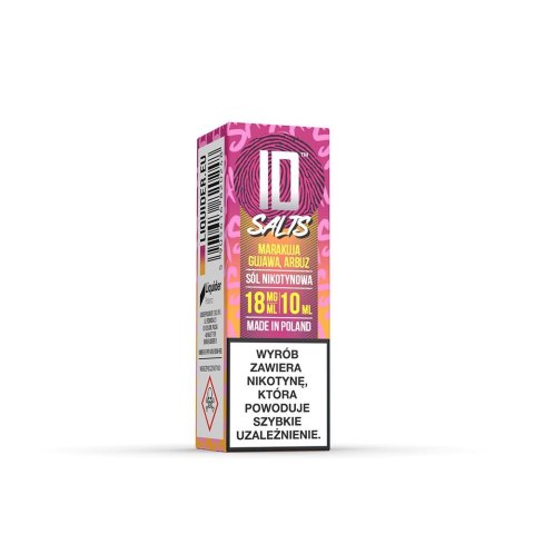 Liquid ID Salt 18mg - Marakuja, Gujawa, Arbuz Liquid ID Salt 18mg - Marakuja, Gujawa, Arbuz