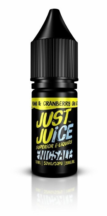 Liquid Just Juice Salt 20 mg - Kiwi & Cranberries on Ice Liquid Just Juice Salt 20 mg - Kiwi & Cranberries on Ice