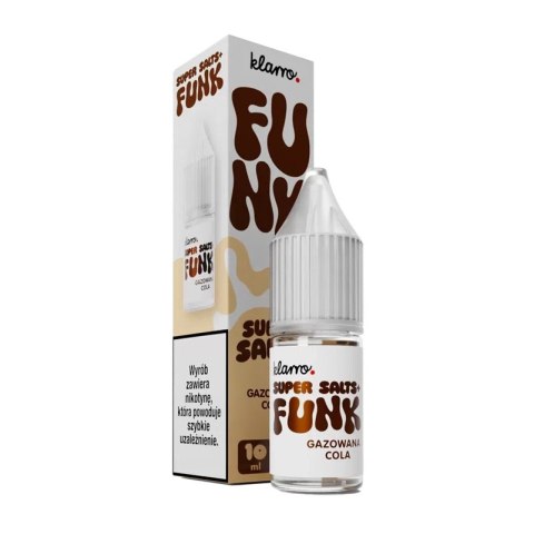 Liquid Klarro Funk Super Salts+ 20mg - Gazowana Cola Liquid Klarro Funk Super Salts+ 20mg - Gazowana Cola