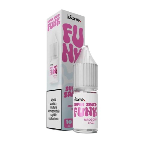 Liquid Klarro Funk Super Salts+ 20mg - Mrożone Liczi Liquid Klarro Funk Super Salts+ 20mg - Mrożone Liczi