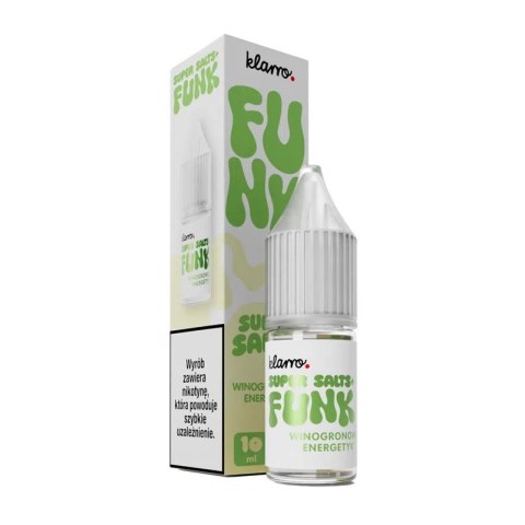 Liquid Klarro Funk Super Salts+ 20mg - Winogronowy Energetyk Liquid Klarro Funk Super Salts+ 20mg - Winogronowy Energetyk