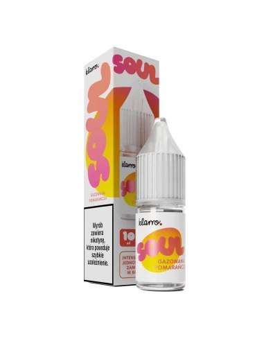 Liquid Klarro Soul Salt 20 mg - Gazowana Pomarańcza Liquid Klarro Soul Salt 20 mg - Gazowana Pomarańcza