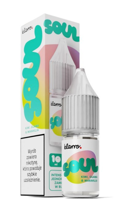 Liquid Klarro Soul Salt 20 mg - Kiwi, Guawa, Marakuja Liquid Klarro Soul Salt 20 mg - Kiwi, Guawa, Marakuja